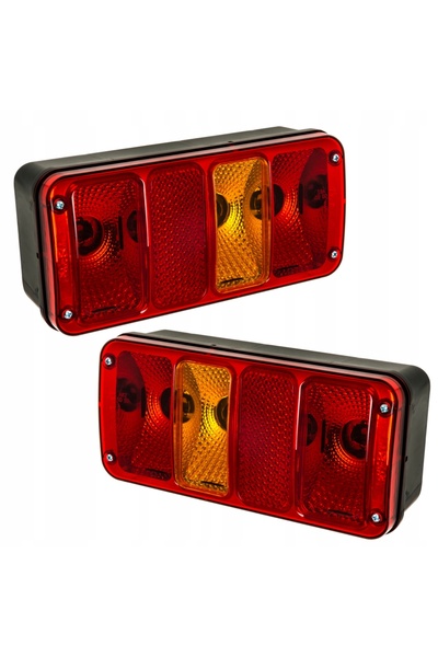 NO BRAND Lampă combinată spate fără lumină pentru plăcuța de înmatriculare