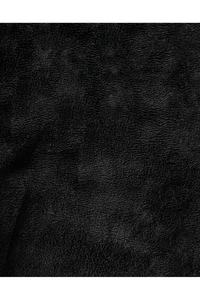 NO BRAND Pulover călduros din fleece cu guler semi-înalt pentru bărbați, căpt...
