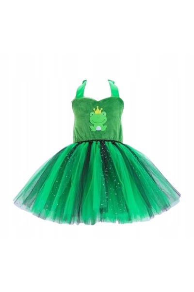 NO BRAND Costum de broască, Rochie de broască, Rochie tutu de broască pentru ...