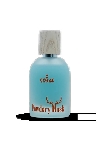 CORAL PERFUMES Powdery Musk For Unisex Eau De Parfum 50 Ml