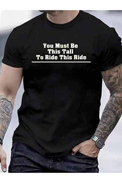 9TAY تي شيرت رجالي ونسائي من القطن 100% بطباعة مضحكة بتصميم "You Must Be To T...