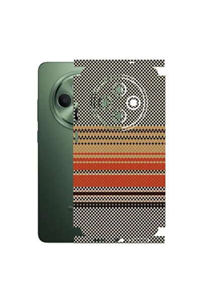 Kapps Oppo Reno 11FS ile Uyumlu Rainbow Serisi Premium Kaplama 360 Turuncu-Gri