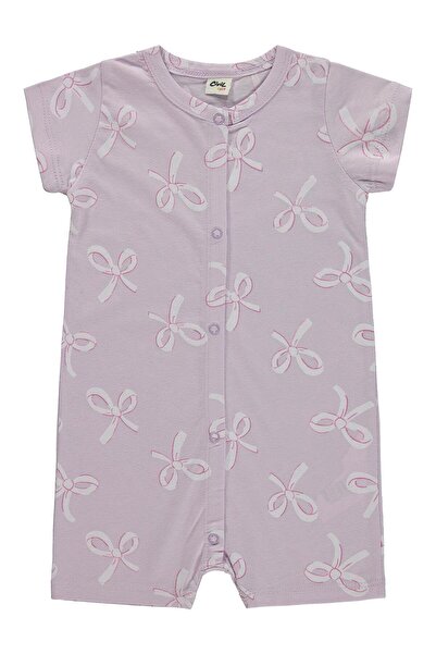 Civil Baby Fiyonk Empirme 6-18 Months Jumpsuit - Lilac
