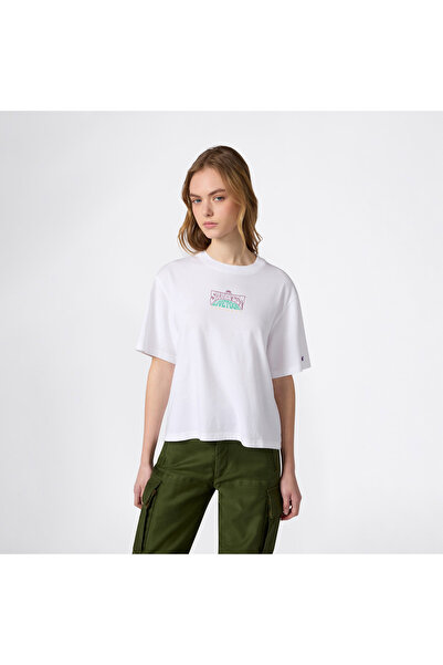 Champion Relaxed Fit Women's White T-Shirt