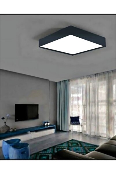 Kendal KDL433B Smd Led’li Kare 24W Siyah Kasa Sıva Üstü Panel Armatür Beyaz