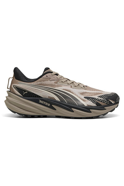 Puma حذاء الجري Velocity Nitro Trail للرجال باللون الرمادي 31295008