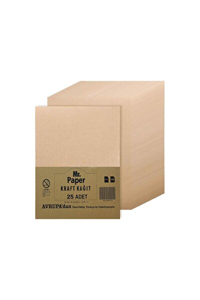 OFİSİNN Mr.Paper A4 Kraft Fotokopi Kağıdı 80 Gr. 25'li Paket