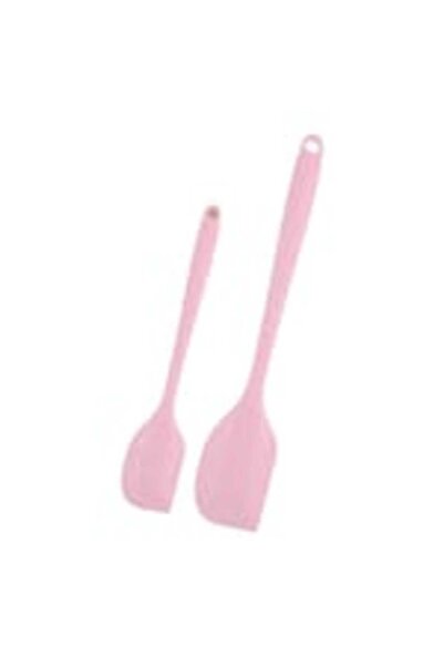 OEM Set 2 spatule de gatit din silicon roz masura S si M(marimea S 22cm, mari...