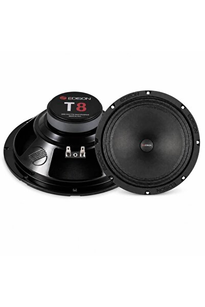 Edison ED-T8 8" (20 cm) Midrange Hoparlör 100W RMS 500W Max 1" Voice Coil 4 Ohm