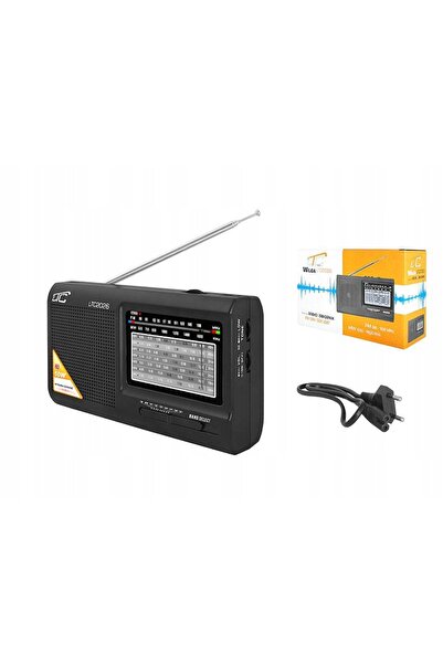 LTC Radio portabil de buzunar MK-308 USB-C AUX cu baterie reîncărcabilă de 3....