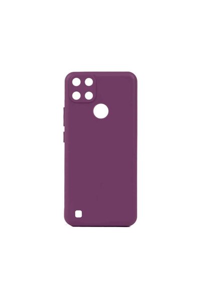 Ummeslem Compatible Case Zore Brand Piping Silicone for Realme C21Y