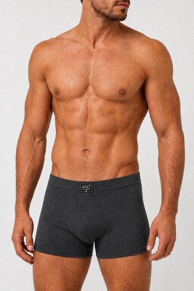 Anıt 6 Pieces of Comfortable Fit Plus Size Cotton Flexible Men's Boxers 92% C...