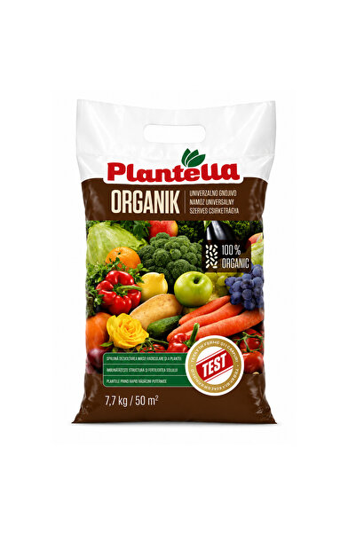 Unichem Îngrășământ Bio Organik Plantella – Sol Granulat pentru Culturi 7KG