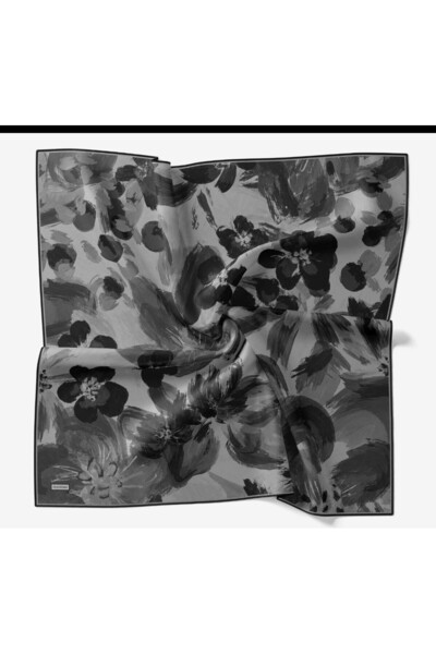 SILKHOME EŞARP وشاح ناعم من القطن العضوي من سيلك هوم، غير قابل للانزلاق، لون ...