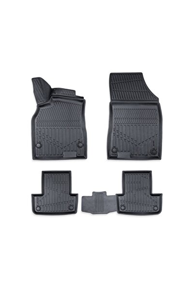 DELUXETUNING Set covorase auto cauciuc Renault Megane III 2008-2015, forma ta...