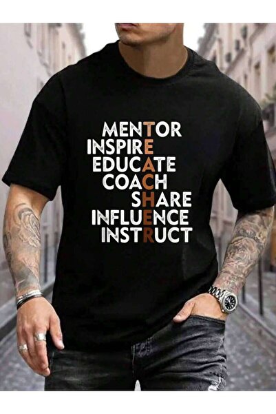 9TAY 100% Cotton Teacher Inspiration African American Teachers Men's Black Va...