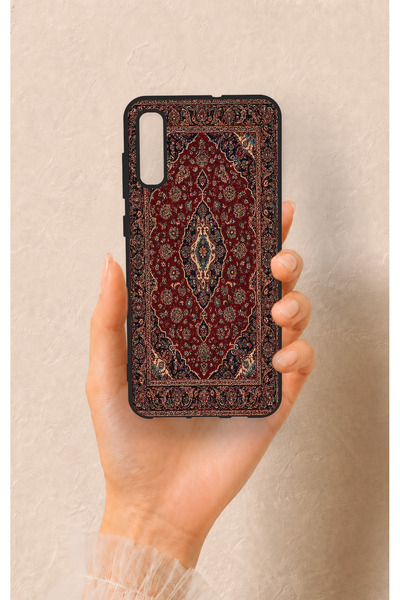 Vip Case Samsung A70 Uyumlu Acem Halı Desenli Silikon Kılıf