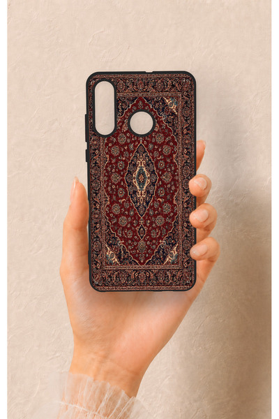 Vip Case Huawei P30 Lite Uyumlu Acem Halı Desenli Silikon Kılıf