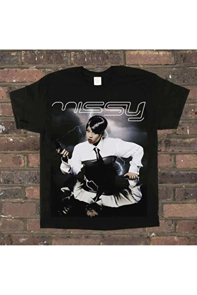 Grafftee Clothing Missy Elliott majica sa printom, unisex, oversize