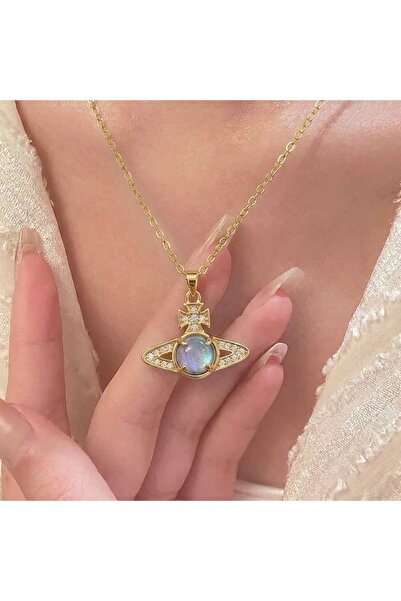 Heda Jewelry Satürn Orbital Kolye - Nana Osaki İlhamlı Kolye