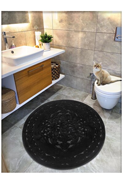 Cotton Crafty Cotton Woven Water Absorbent Bath Mat, Bathroom Rug Royal 120 X...