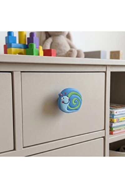 EYMEN YAPI Children's Room Furniture Handle Cabinet Knob Snail No:55