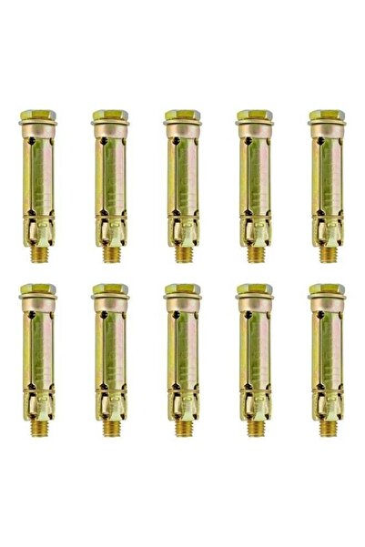 Duravel PACK OF 10, M12 Fix Bolt Wall Anchor Fastener | Heavy Duty Expansion ...