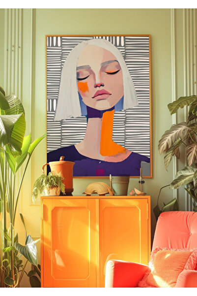 Tuba Decor Επιτραπέζια ζωγραφιά με ξύλινο πλαίσιο ενός τεμαχίου