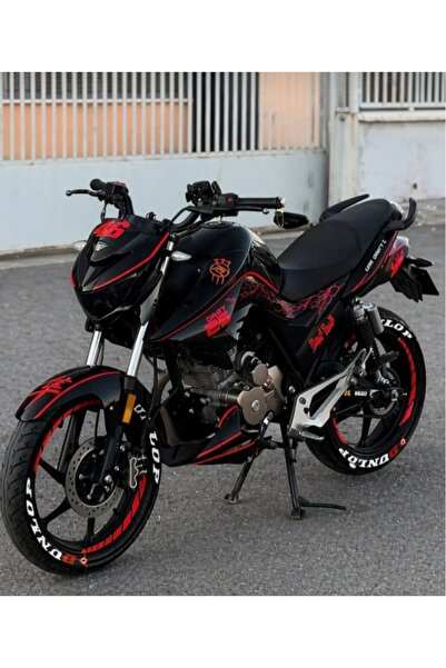 KAPLAMA MERKEZİ Mondial Drift L kırmızı sticker kaplama folyo set