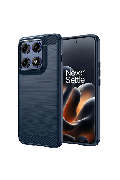 Techsuit Husă pentru Motorola Edge 70 Pro, Silicon Carbon, albastru