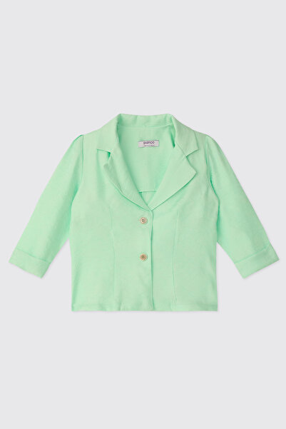Panço Girl's Mint Jacket