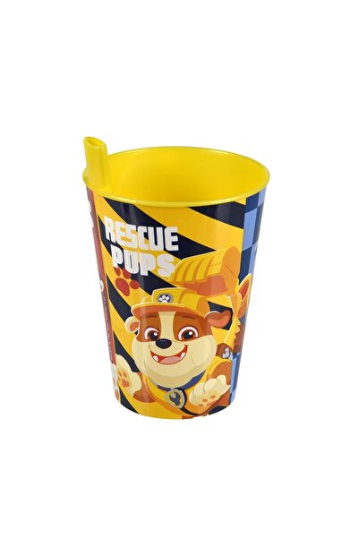 OEM Pahar copii, model Paw Patrol, pai, galben, 260ml – băut ușor și sigur pe...