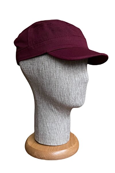 zadenza gold Velcro Solid Color Short Trek Summer Cotton Cotton Castro Hat