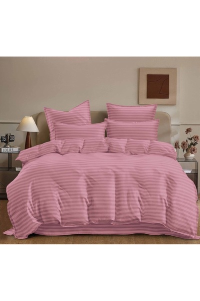 CHIRASO Duvet Cover Set Top Bottom Set , 6 Pieces, DAMASK, Stretchy Sheet 180...