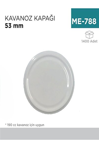 inci çelik aksesuar Glass Jar Cover 53 mm (190)