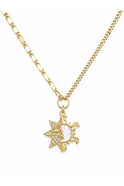 CHARMLUCKY ÖZEL SERİ AY GÜNEŞ KOLYE