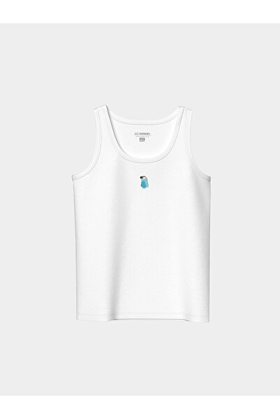 LC Waikiki Özmarka New Season Crew Neck Boys' Undershirt