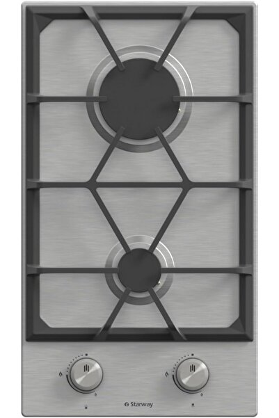 starway 2 Burner 51x30cm Built in gas Cooker, Heavy Duty Stand, Auto Burn, To...