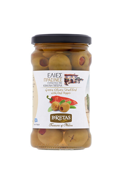 BRETAS ΜΠΡΕΤΑΣ ΕΛΙΕΣ ΠΡΑΣΙΝΕΣ ΓΕΜΙΣΤΕΣ 314ml - (ΠΙΠΕΡΙΑ) (ΒΑΖΟ)