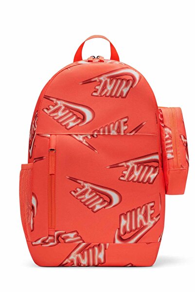 Nike حقيبة ظهر مدرسية مع حامل أقلام 30x46x13 سم حقيبة يومية للمدرسة والسفر با...