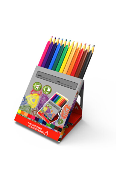 Y Plus Creioane colorate WE-TRI - 12 bucăți - Y-Plus