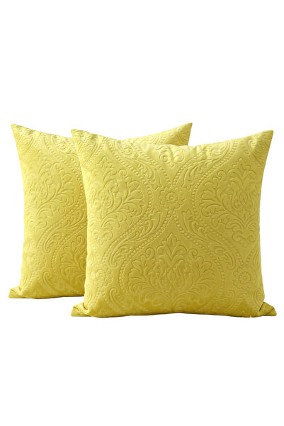 OEM Huse de Pernă Boho Decorative cu Model Verde Lime Pal 2 buc 50x50 cm