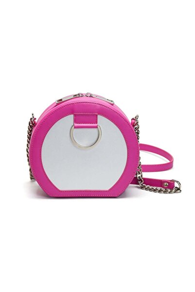 Urban Vanilla Geantă crossbody din piele roz MACCA