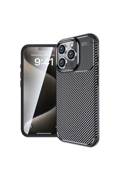 OEM Husă compatibilă cu Xiaomi Redmi 15 4G, din silicon, Negru - negru
