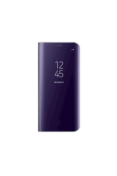 OEM Husă tip carte compatibilă cu Galaxy S8 Plus, din piele, mov - mov