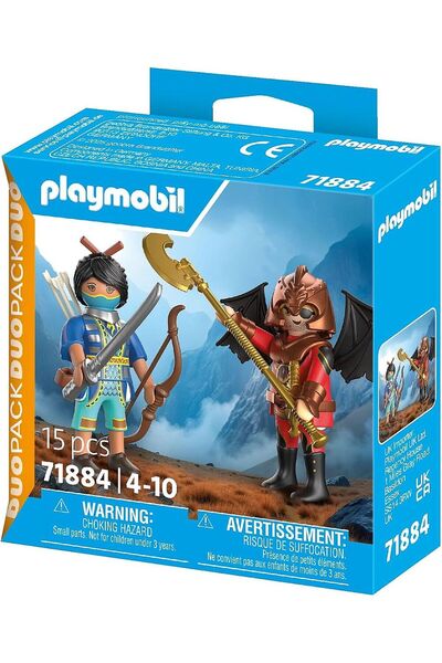 Playmobil Duopack Novelmore Vs. Burnham Raiders Du 71884