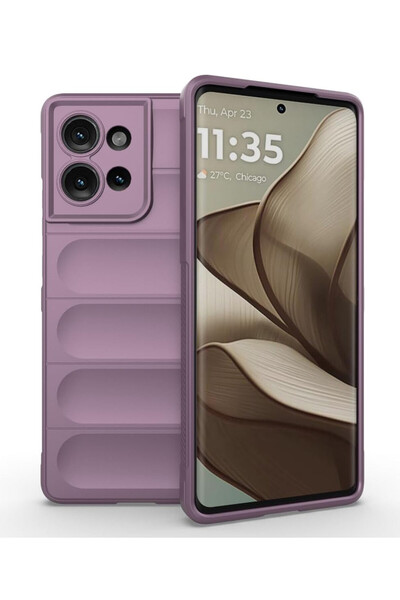 VERTEK Husă Silicon Wave Grip Antișoc, Protecție Camere, pentru Motorola Edge...