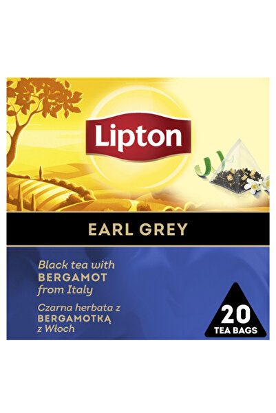 Lipton ΜΑΥΡΟ ΤΣΑΙ ΠΥΡΑΜΙΔΑ (20x1,7gr) - (EARL GREY)