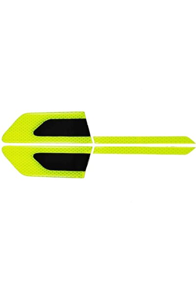 EALMEU Top Bottom Set of 2 AUTO Reflective Stickers, Quick Installation, Univ...