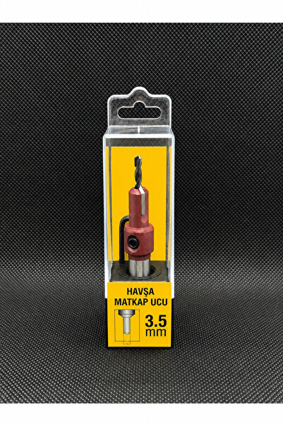 NEXTRA Profesyonel Havşalı Matkap Ucu Seti 3'lü 3 mm 3.5 mm 4 mm Ahşap Havşa Açma Ucu HSS